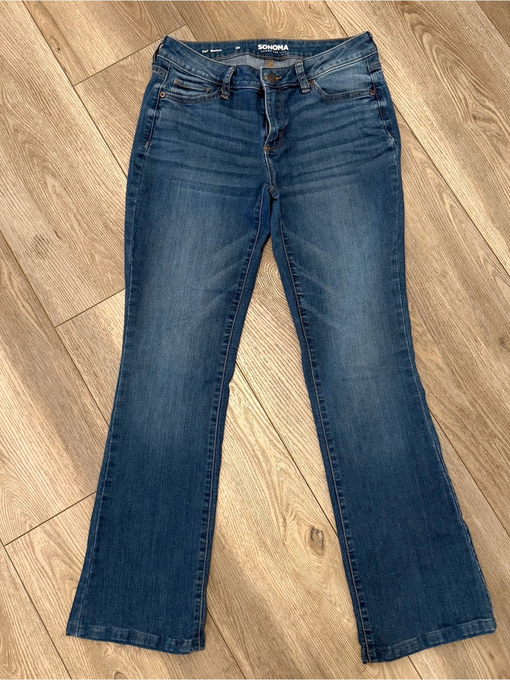 Sonoma Dark Blue Bootcut Jeans size 6R